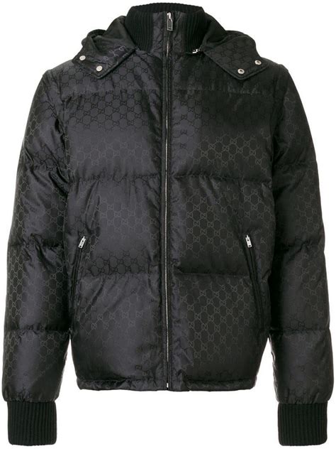 gucci jacket men celeb|gucci padded jacket men's.